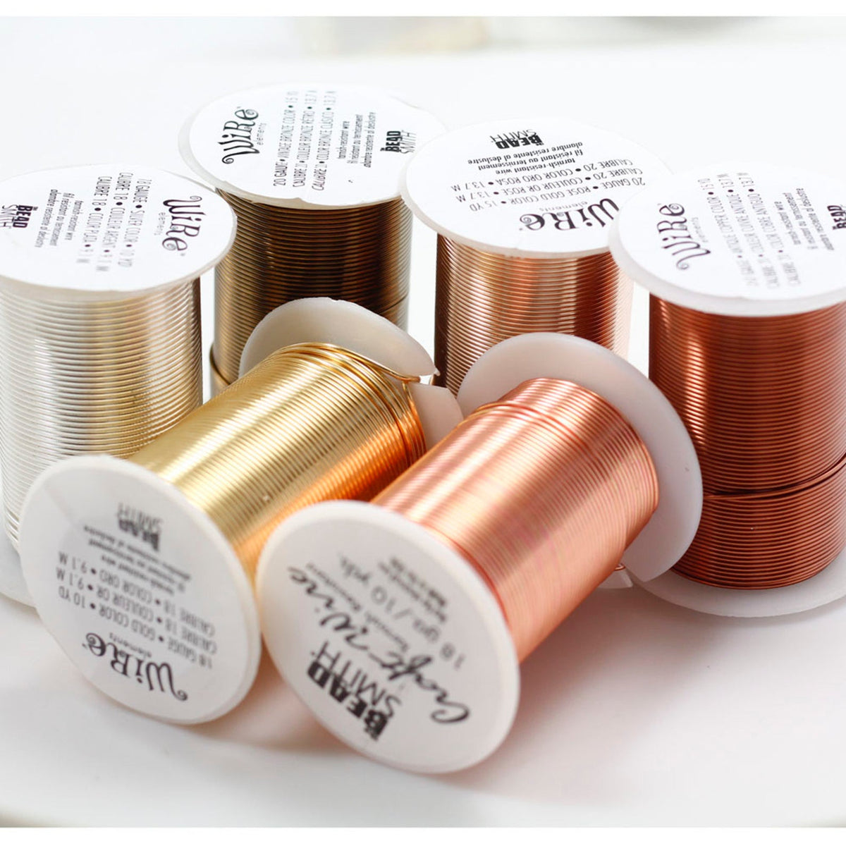 The Beadsmith Wire Elements Craft Wire – Tarnish Resistant, Soft