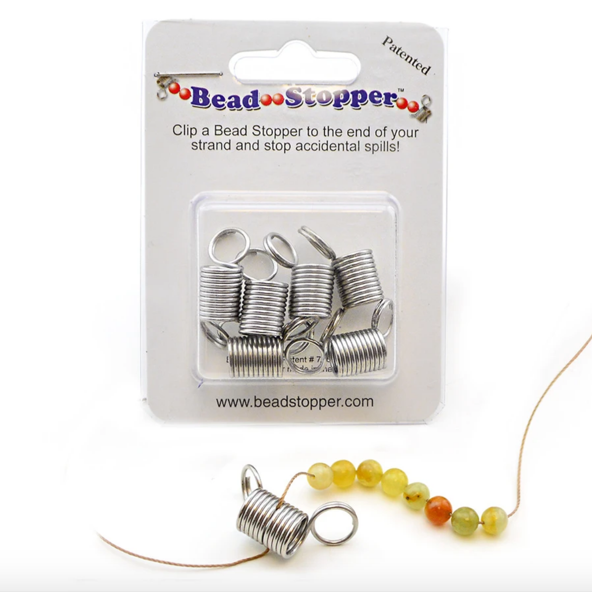 Bead Stoppers Small Size 10 Piece Package Prevent Spilled Beads When Making  Jewelry