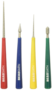 BeadSmith Economy 4-Piece Bead Reamer Set