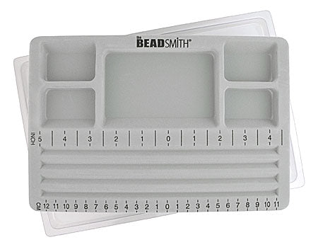 BeadSmith Mini Travelers Bead Board w/Lid, Straight Channel - 7.75 x – The  Bead Merchant
