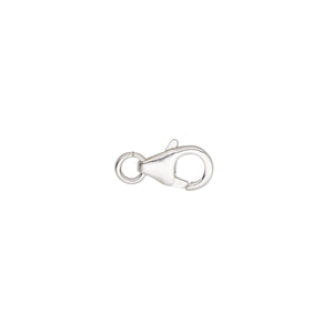 Sterling Silver Oval Lobster Claw Clasp - 9mm