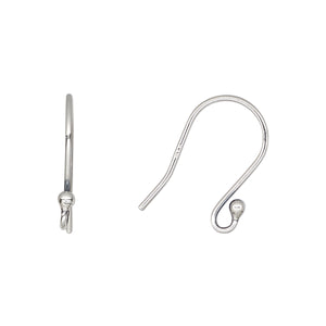 Sterling Silver Open Loop Fish Hook w/Ball