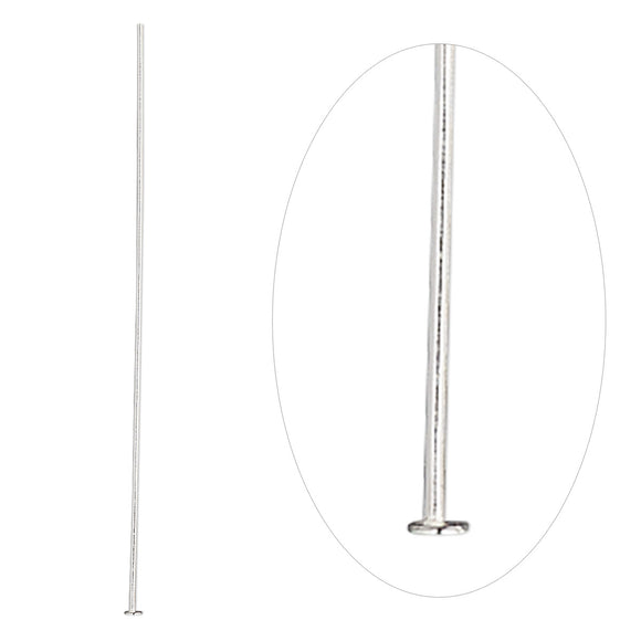 Sterling Silver Flat Head Pins