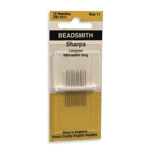 BeadSmith Beading Sharps, Size 11 (12 Pack)