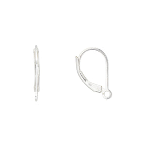 Sterling Silver Leverback Ear Wires